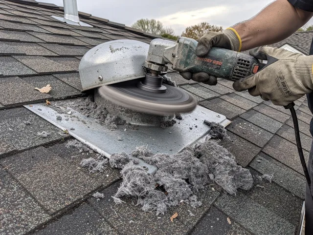 Expert roof dryer vent cleaning by New London Dryer Vent Cleaning in New London