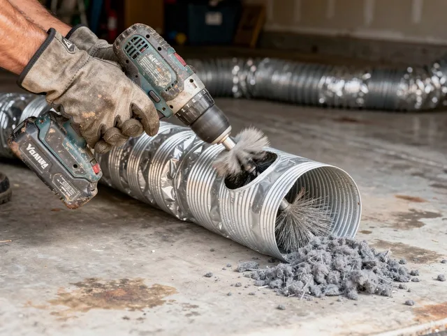 Professional duct cleaning by New London Dryer Vent Cleaning in New London