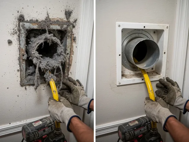 Expert gas dryer vent cleaning by New London Dryer Vent Cleaning in New London